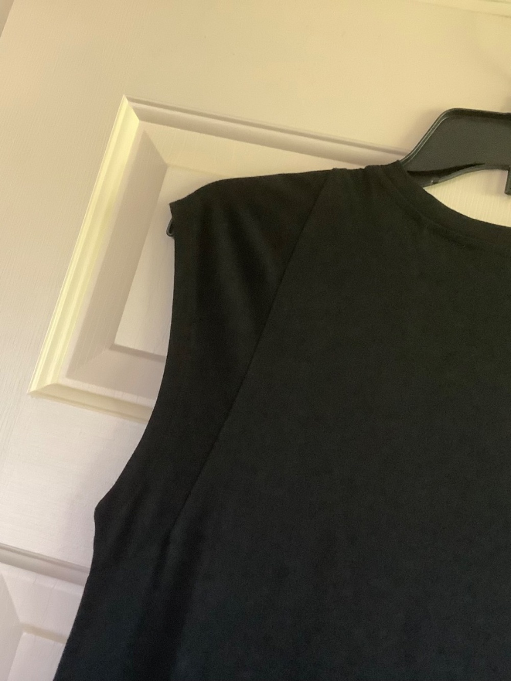 FRAME Le Muscle Cap Sleeve Maxi Dress Noir SZ M - Picture 9 of 13
